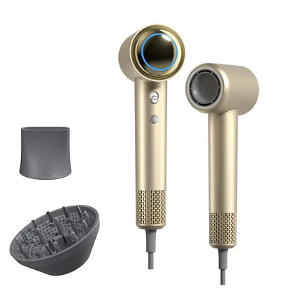 High-Speed Ionic Hair Dryer, Plasma Tech, Smart Heat Control, Anti-Frizz