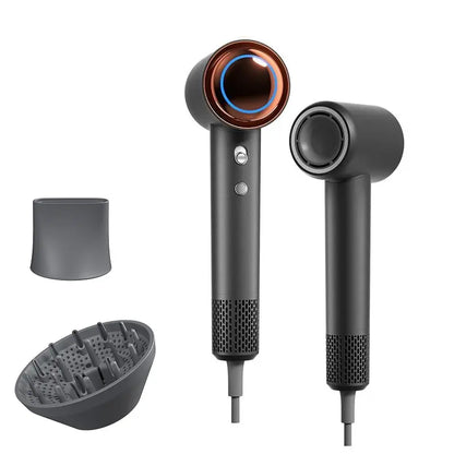 High-Speed Ionic Hair Dryer, Plasma Tech, Smart Heat Control, Anti-Frizz