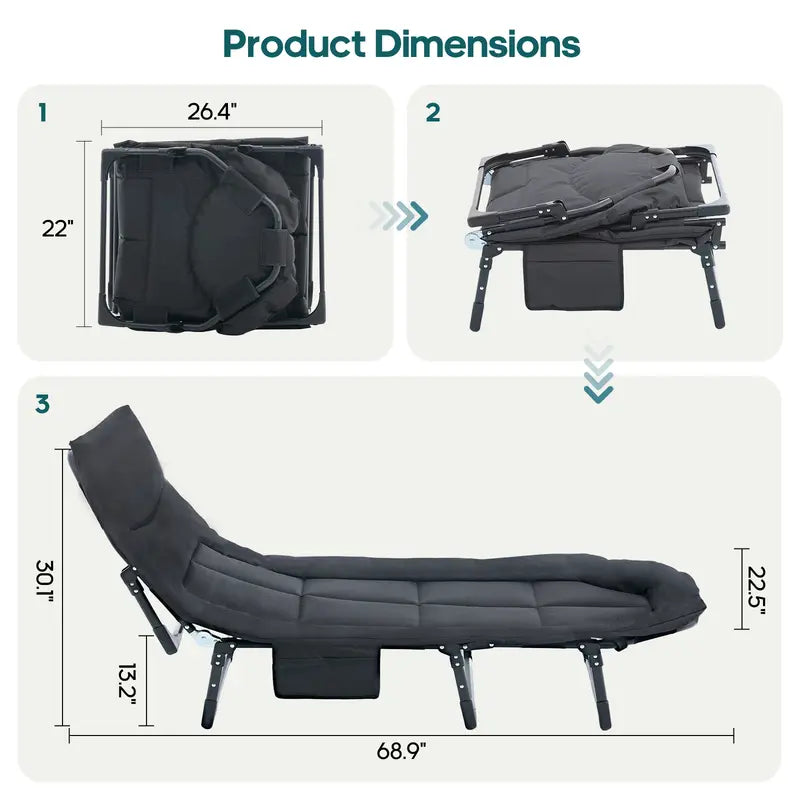Portable & Foldable – Perfect for Travel & Car Trips