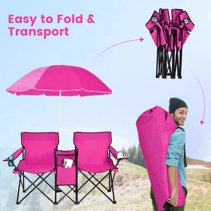 All-in-One Outdoor Chair – Sit, Shade & Chill