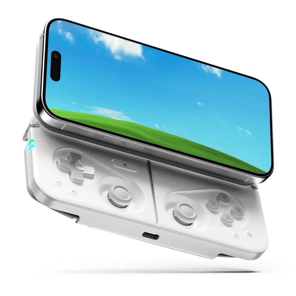 Compact Mobile Controller, Slide-Out Bluetooth Gamepad for Cloud & Mobile Gaming